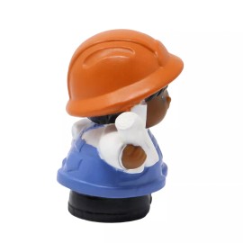 Fisher-Price Replacement Architect Figure for Little People Crane and Quarry Building Playset