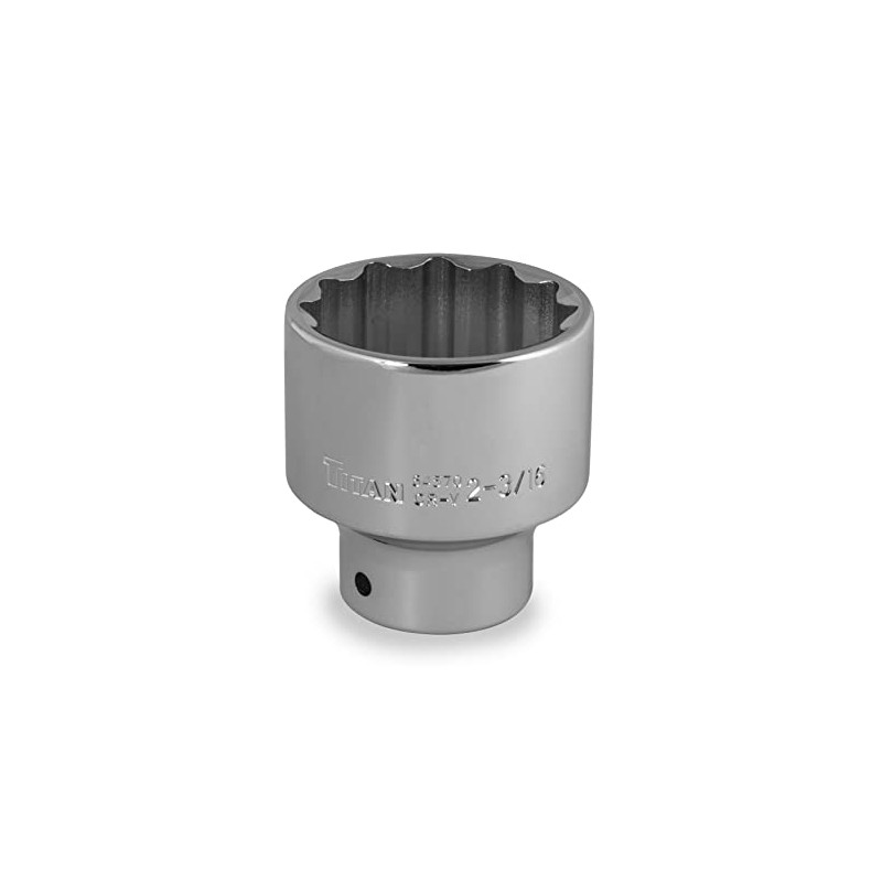 Titan 64570 3/4-Inch Drive x 2-3/16-Inch 12-Point SAE Socket