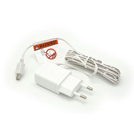 Charger for GHB, Boifun, Luvion and Others Baby Monitor White (Original))