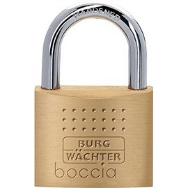 Burg Wächter 450 Boccia Padlock – 6.5 x 22 x 22,5 mm Laton
