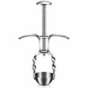 Stainless Steel Fruit Pitter for Cherries & Jujubes – Spring-Loaded