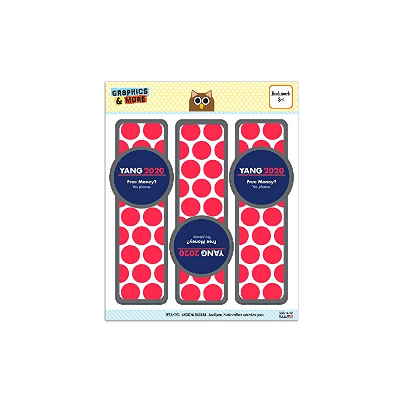 Yang 2020 Free Money Universal Basic Income Set of 3