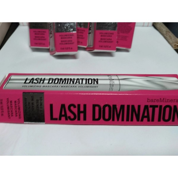 bareMinerals Lash Domination INTENSE BLACK Volumizing Mascara, 0.37 oz full