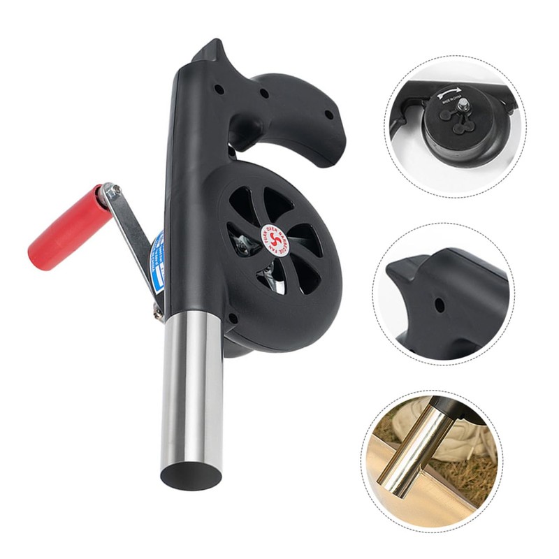 Kisangel Barbecue Blower Air Blower Outdoor Air Fire Blower Picnic