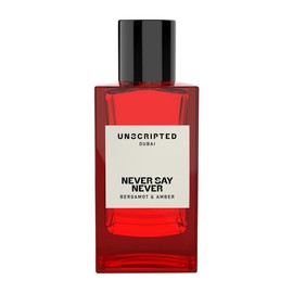 Unscripted Never Say Never - Bold, Long-Lasting Perfume For Men And Women - Floral-Fruity Women Perfume with Notes of Amber and Citrus - 3.4 oz