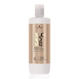 Schwarzkopf Blondme Premium Developer 6  20 Volume Hair Color Developer, 33.8 Ounce, 1 L