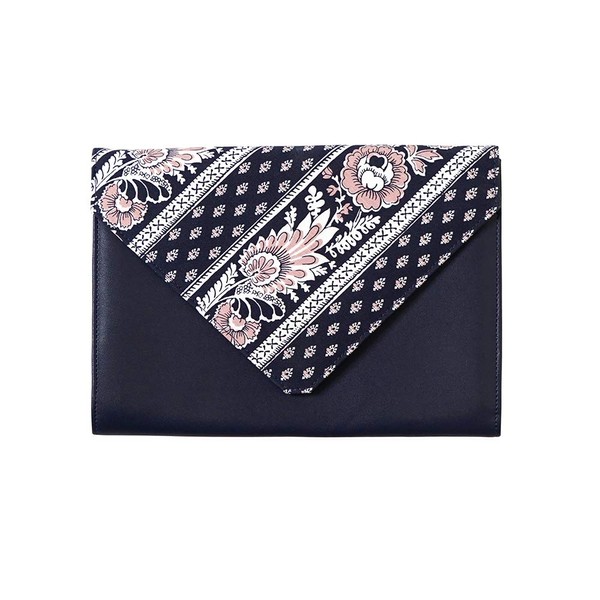 10mois 20221011 SOULEIADO Maternal and Child Notebook Case, Artichoke Navy,