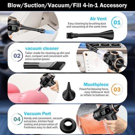 Cordless Handheld Vacuum Cleaner for Car, Home & Desktop – Compact, Lightweight, Strong Suction, Portable PC Cleaner, Gift & Cleaning Tool
