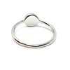 Ello Elli Minimalist Style Stainless Steel Mood Ring (Silver, 8)