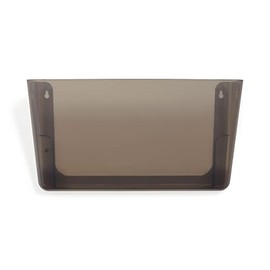 TRU RED Unbreakable Plastic Letter Wall File, Smoke, 3/Pack (TR55343VS)