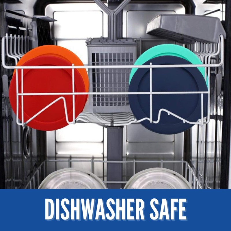 Replacement Lids for Pyrex Containers (1) 1-Cup (2) 2-Cup (2)