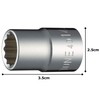 Tone Socket (12 Angles) 4D-14 Insertion Angle 12.7 mm (1/2