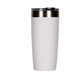 BISON COOLERS 22 oz White Tumbler | Sweat Proof Design for Hot or Cold Beverages
