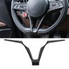 ABS V Shape Car Steering Wheel Frame Decoration Trim Fits