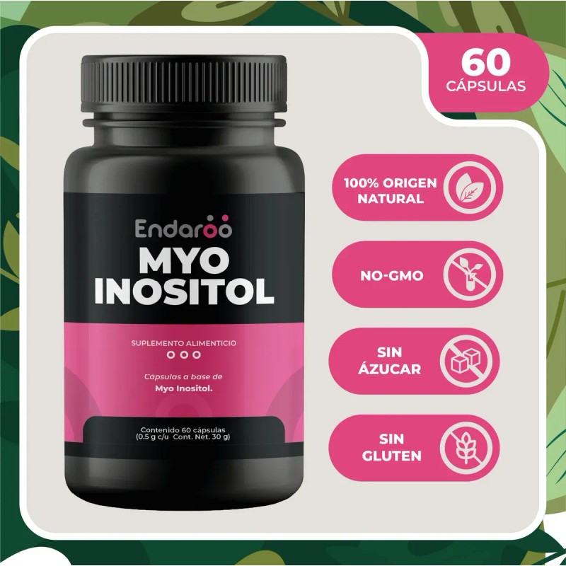 Myo Inositol 1000 Por Porción Cápsulas
