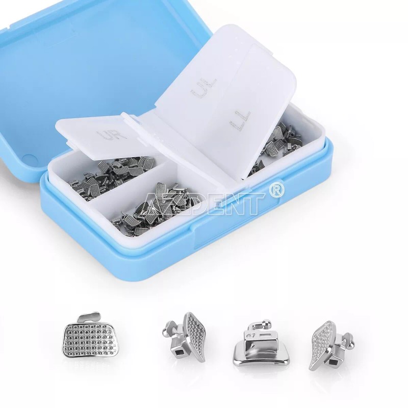 AZDENT Dental Orthodontic Buccal Tubes 2nd Molar Monoblock Roth 022