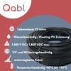 Qabl Solar Cable 4 mm² 5 m Black - Solar