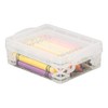 ADVANTUS Super Stacker Caja organizadora para lápices, Caja de crayones