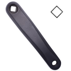 Alps2Ocean Universal Bicycle Crank Arm 152 mm/160 mm/165 mm/170 mm/175 mm Left Crank Arm Available in Diamond Hole and Square Hole for City Bike, Folding Bike, MTB, E-Bike, Road Bike