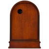 Bulova B7467 Hardwick Mantel Clock | Traditional Hardwood Case with