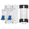 CGELE AC Miniature Circuit Breaker 6 Amp 1 Pole 120/240V