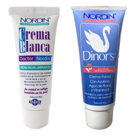 Crema Blanca Del Doctor Nordin, Tubo Con 40g Pack C/2 Pzs Momento De Aplicación Día/noche Tipo De Piel Todo Tipo De Piel