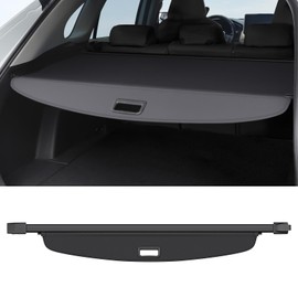 Bercicci Cargo Cover Compatible with Jeep Grand Cherokee 2022-2025 2026 (2 Row; WL) Accessories Canvas Texture Retractable Trunk Cover Security Shield Luggage Privacy (Canvas)