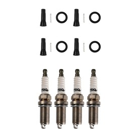TRQ Ignition Coil Boots & Iridium Spark Plug Kit Set for Lexus Toyota Scion