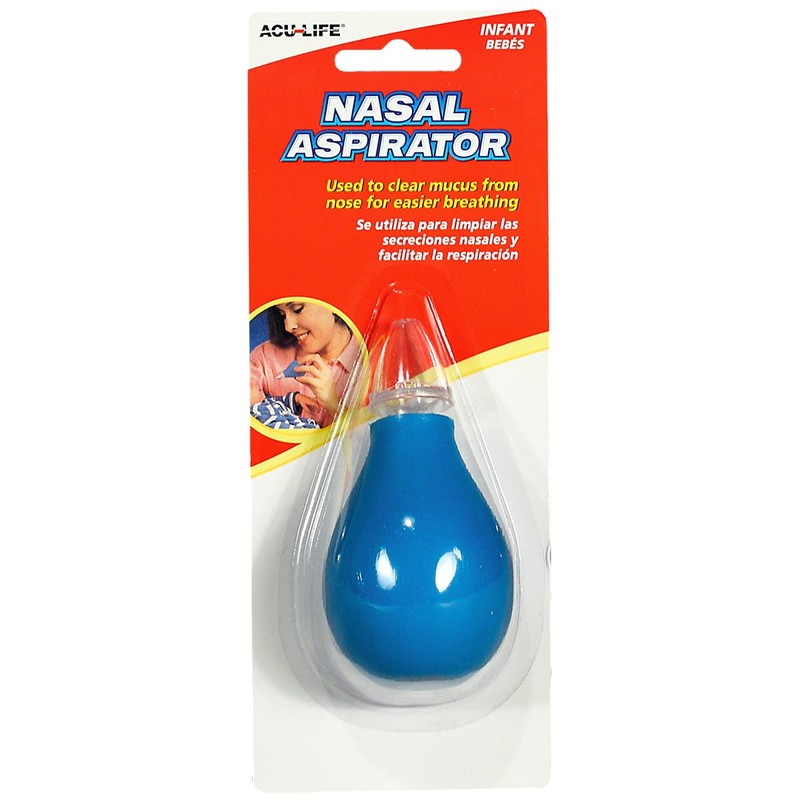 Acu-Life Nasal Aspirator, Sinus Relief, Perfect for Baby, Clears Airways