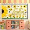 Pasimy 3D Sunflower Bulletin Board Decorations Set Bee Classroom Door