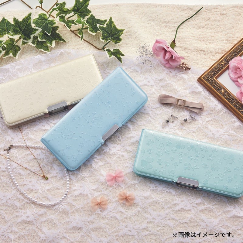 Kutsuwa Pencil Case, Pencil Case, Magnetic Brush, Pale Color Brush,