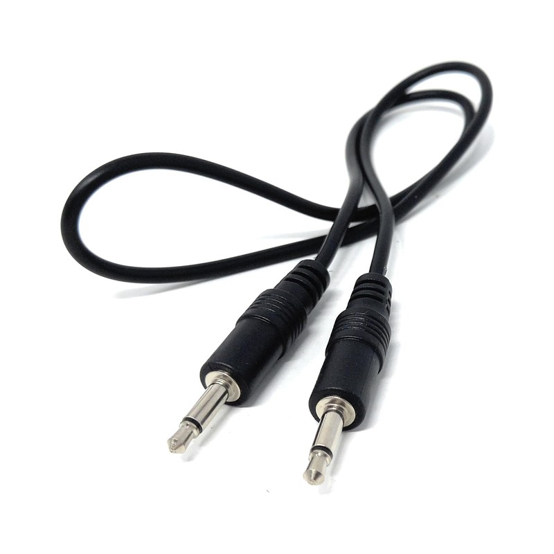 DRUT 0.5m 3.5mm Mono Jack 12V Trigger Cable, 1.6ft