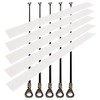 Heater Wire for Sealer, Teflon Tape, Replacement, Set of 5,