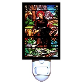Gotham Decor St Francis Decorative Night Light