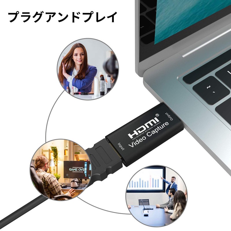 XTYM HDMI Capture Board, USB2.0, 1080P30Hz, HDMI Game Capture, Video