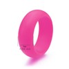 Pinannie 10 Pcs Silicone Rings Set Solid Colors Women Rubber