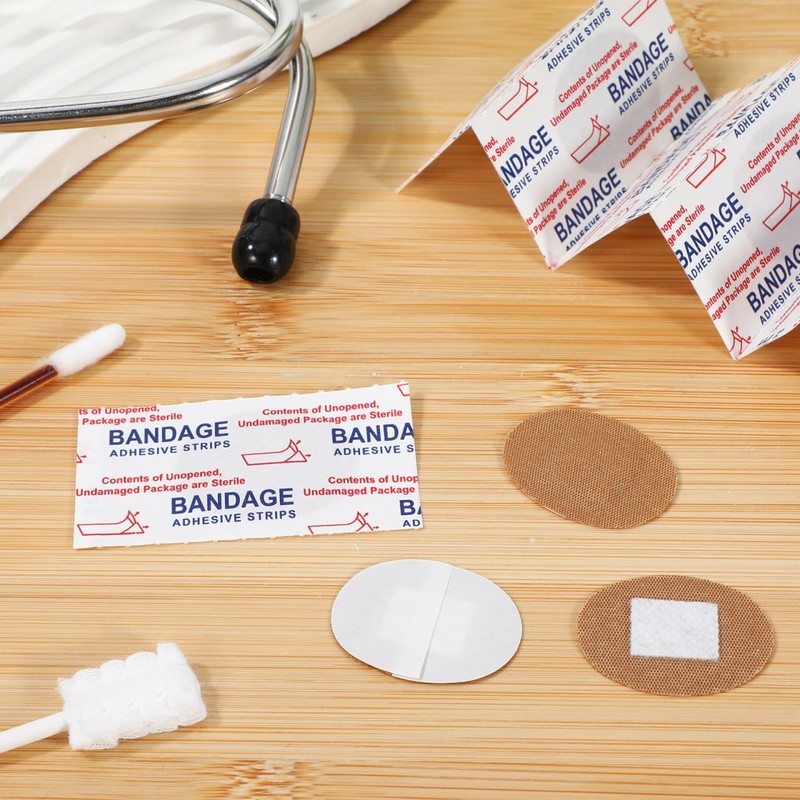 50pcs Breathable Elastic Fabric Wound Care for Wounds Medical Tape