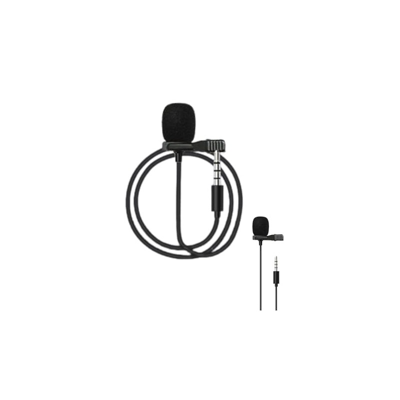 Volorful 3.5 mm 4-Piece External Microphone V68 Voice Recorder Digital