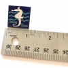Undisclosed New Jersey Shore Enamel Pin Seahorse 1" Metal Lapel