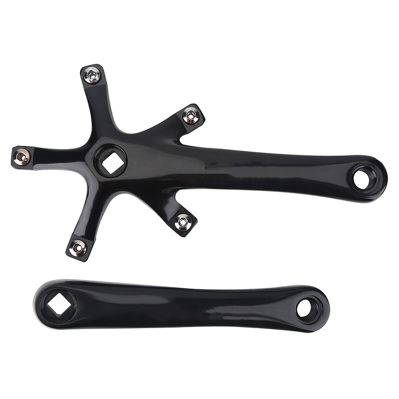 1Pair 170MM Mountain Road Bike Alloy Single Crankset Repair Parts