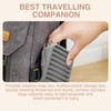 2Pcs Travel Soap Case with Drainage Pad, Leak-Proof Silicone Bar
