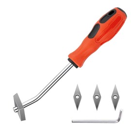 LABOFiC Grout Removal Tool, Angled Design Tile Joint Cleaning Tool, Grout Remover Cone with 3 Pieces Extra Carbide Tip, for Floor Tile Gaps or Corners Cleaning