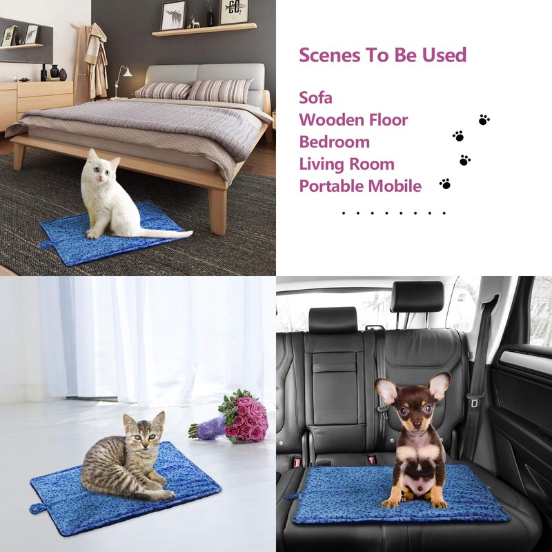 MARUNDA Self Warming Cat Pad, Super Soft Dog Bed, Self