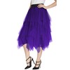 Women's Elastic Waist Tutu Princess Tulle Underskirt Pettiskirt - Petticoat