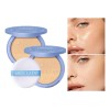 Sace Lady 2pcs Base De Maquillaje Polvo Compacto Mate