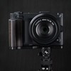 Iborrys Luxury Retro Solid Wood Camera Grip, Compatible with Nikon