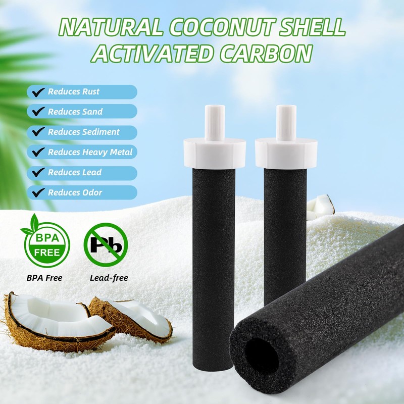 Bottle Filter Mouthpiece Replacement for Brita Water Bottle,3 Pcs Silicone