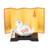 Seto Pottery Sha 2025 Zodiac Figurine Figurine Compact Snake, Snake,