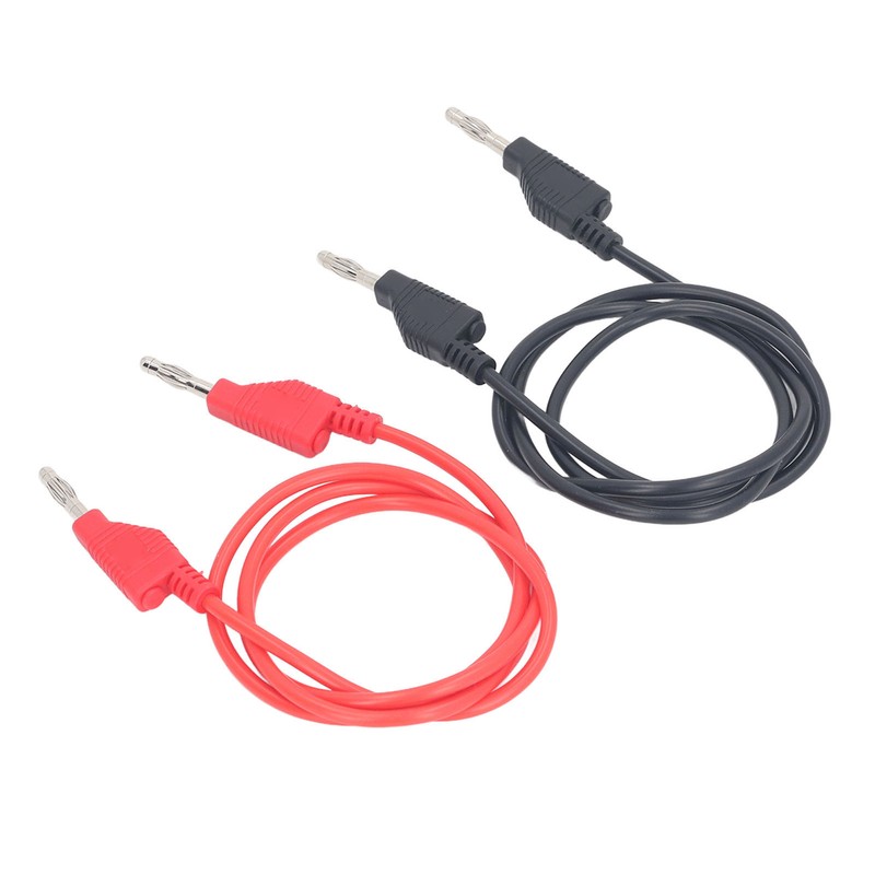 Banana to Banana Plug Test Leads Soft Stackable 4MM Banana