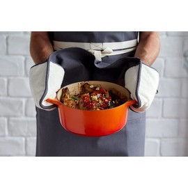 Le Creuset Textiles Double Oven Glove - Black